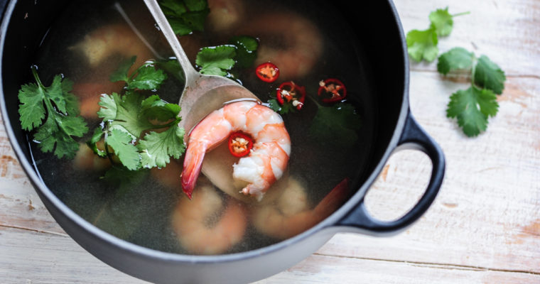 Best Soup For A Cold: Quick Hot & Sour Thai Soup