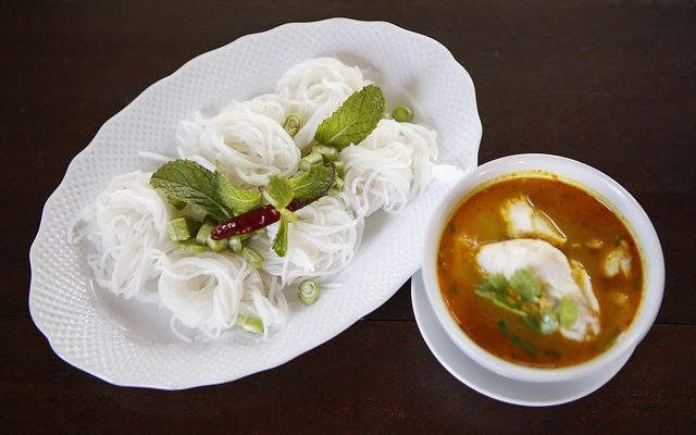 <center> All About Kanom Jeen (Fermented Rice Noodles) </center>